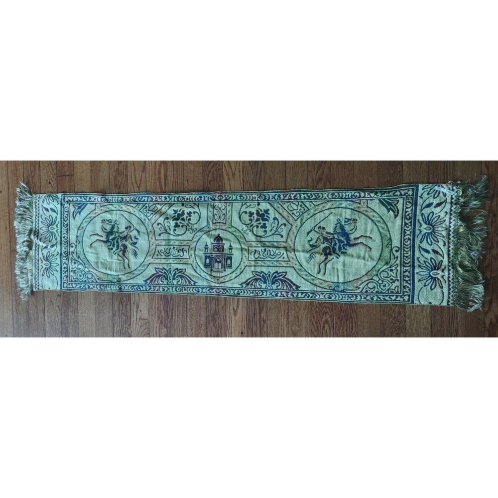 Table Runner Linen Blend Made In Italy 14 x 63 inches